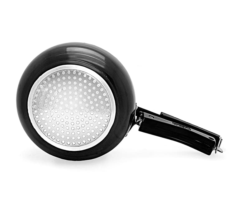 Black Pressure Cooker wirh Induction Base