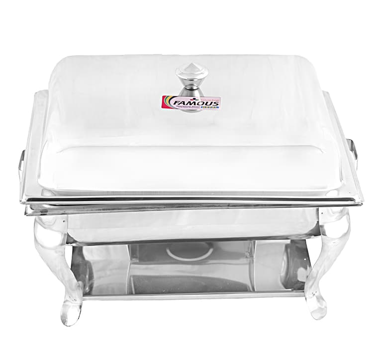 Chafing Dish Square With Tiger Leg